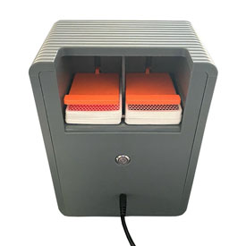 Six Deck Automatic Card Shuffler – Baron Barclay Bridge Supply